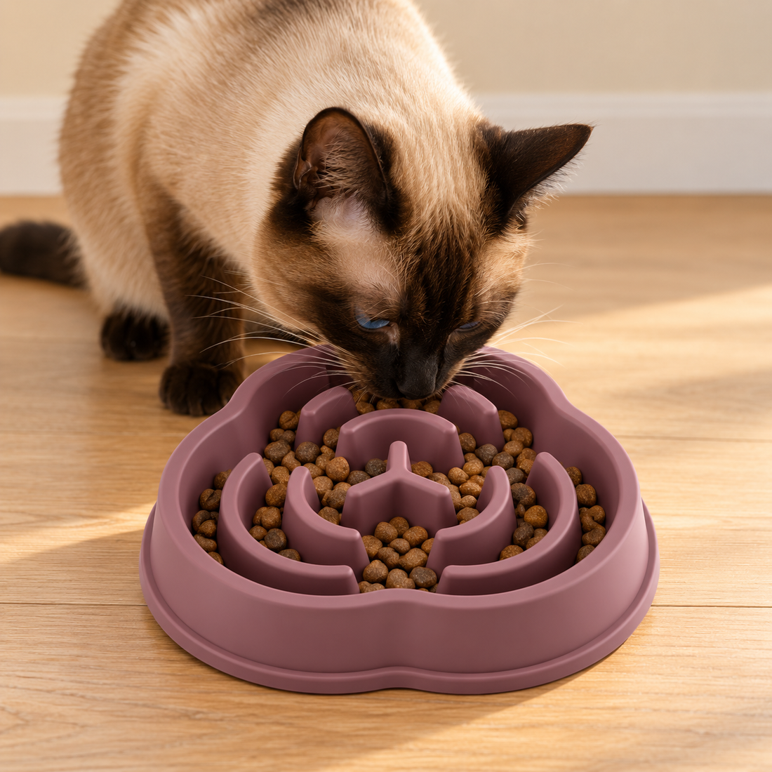 Slow Feeder Bowl for Cats & Dogs