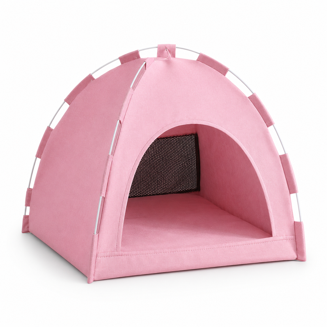Pop-Up Pet Tent Bed – Cozy Enclosed Cat & Dog House