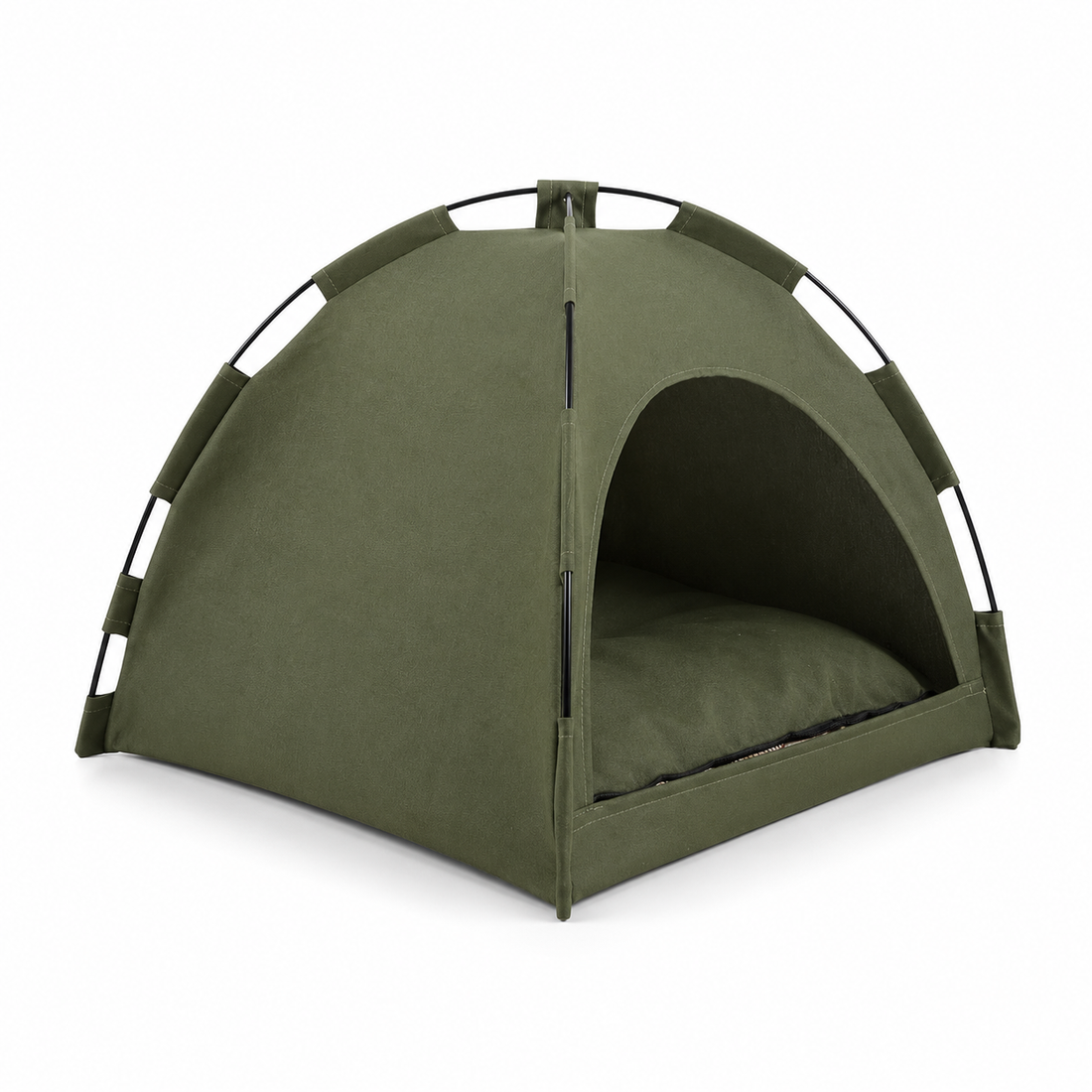 Pop-Up Pet Tent Bed – Cozy Enclosed Cat & Dog House