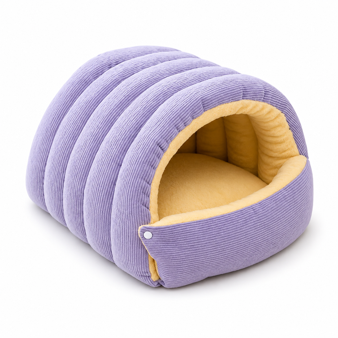 Cozy Cave Cat Bed – Enclosed Plush Sleeping Nest