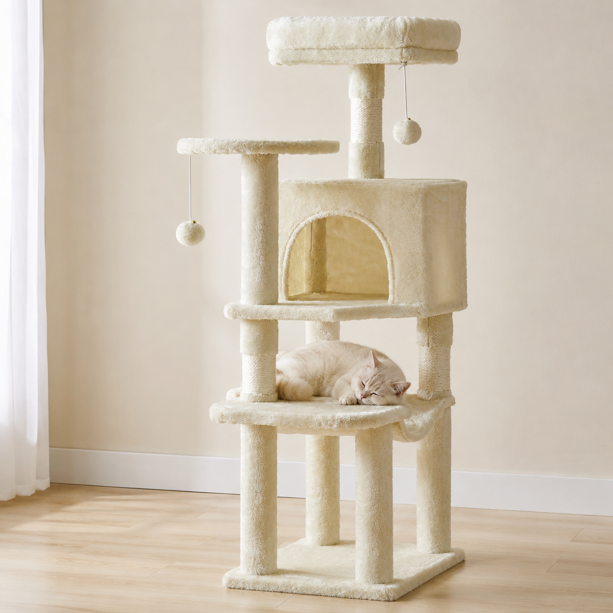44in Tall Multi-Cat Climbing Tower