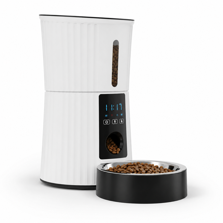 WiFi Automatic Cat Feeder with App Control