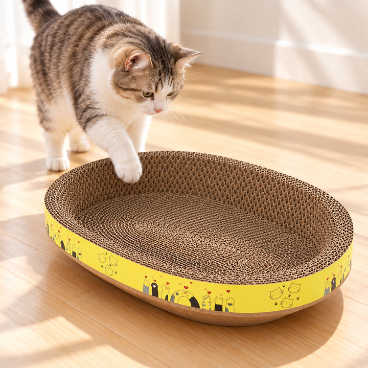 Corrugated Cat Scratching Board