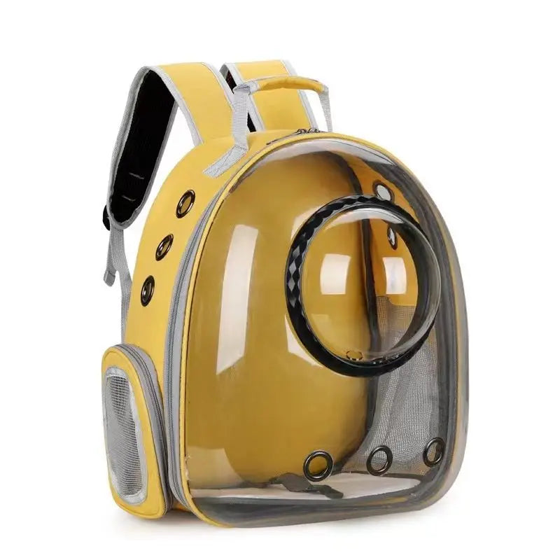 Cat Backpack Carrier with Wide View Bubble Window