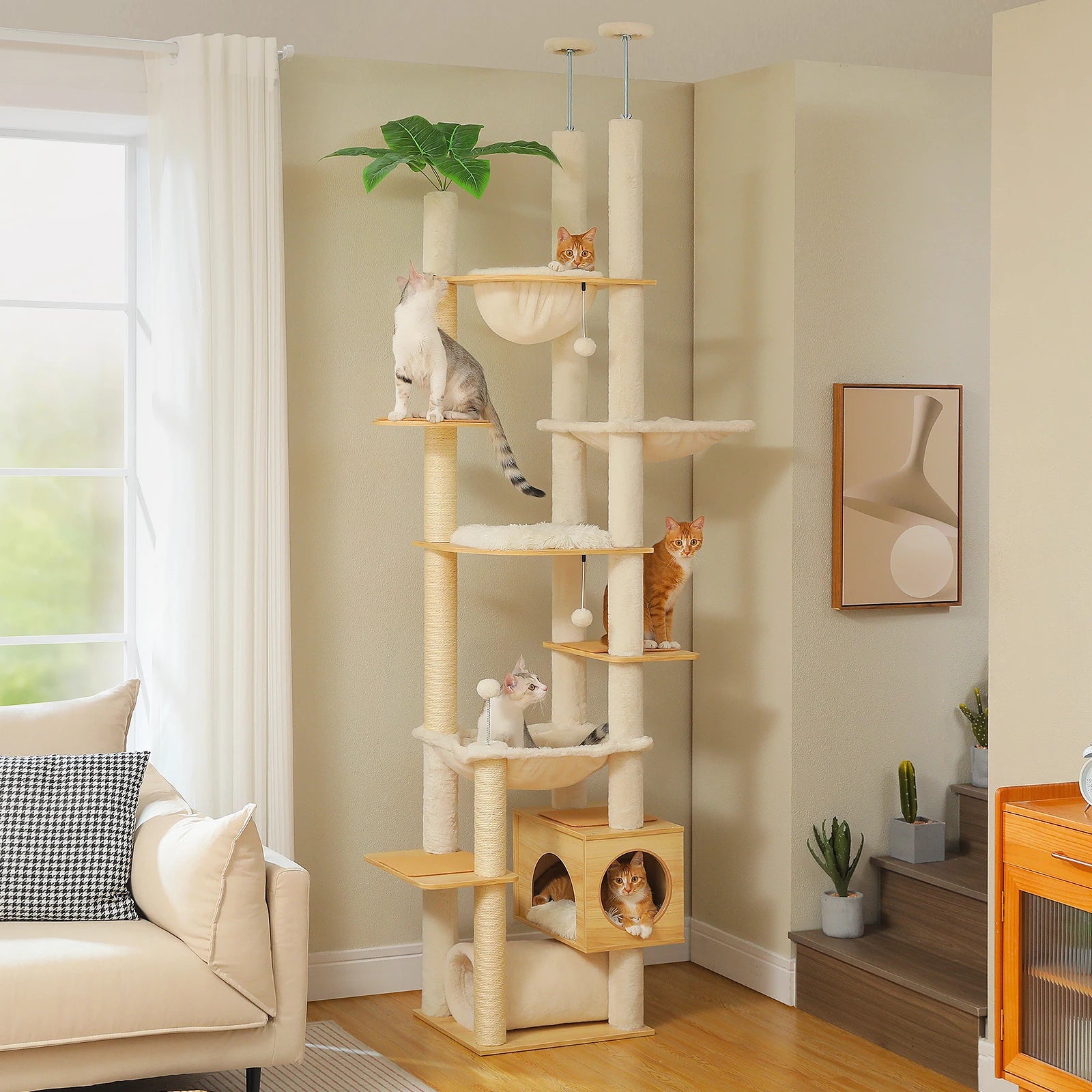 Loft Tower - 7 Level Cat Tree