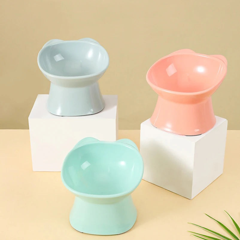 Anti-Tip Raised Cat Bowl