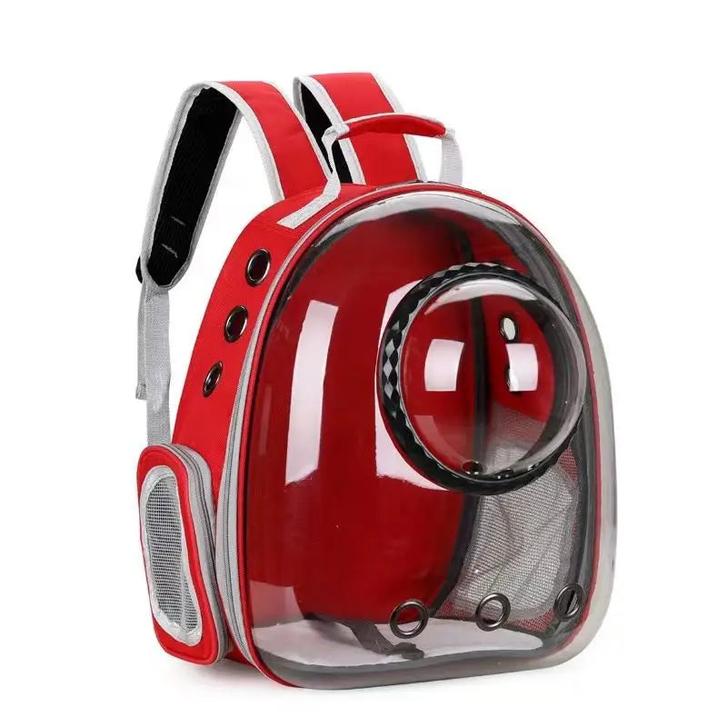 Cat Backpack Carrier with Wide View Bubble Window
