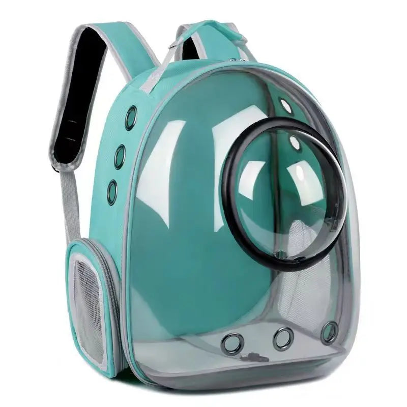 Cat Backpack Carrier with Wide View Bubble Window