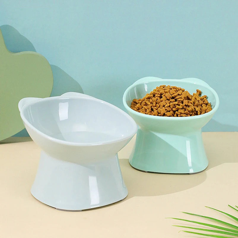 Anti-Tip Raised Cat Bowl