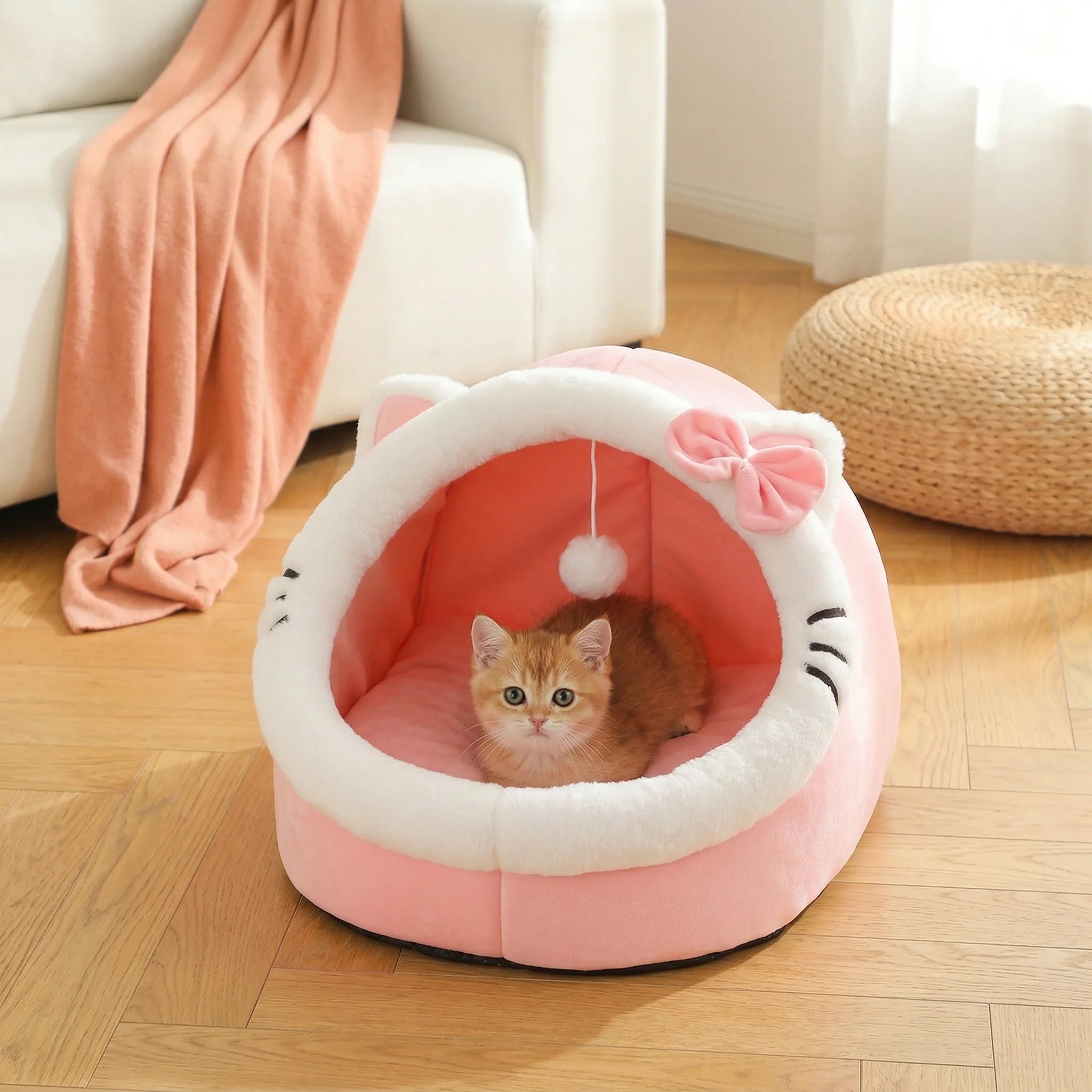Cave Bed for Cats and Small Pets