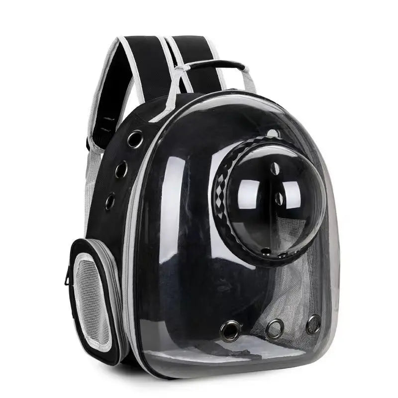 Cat Backpack Carrier with Wide View Bubble Window