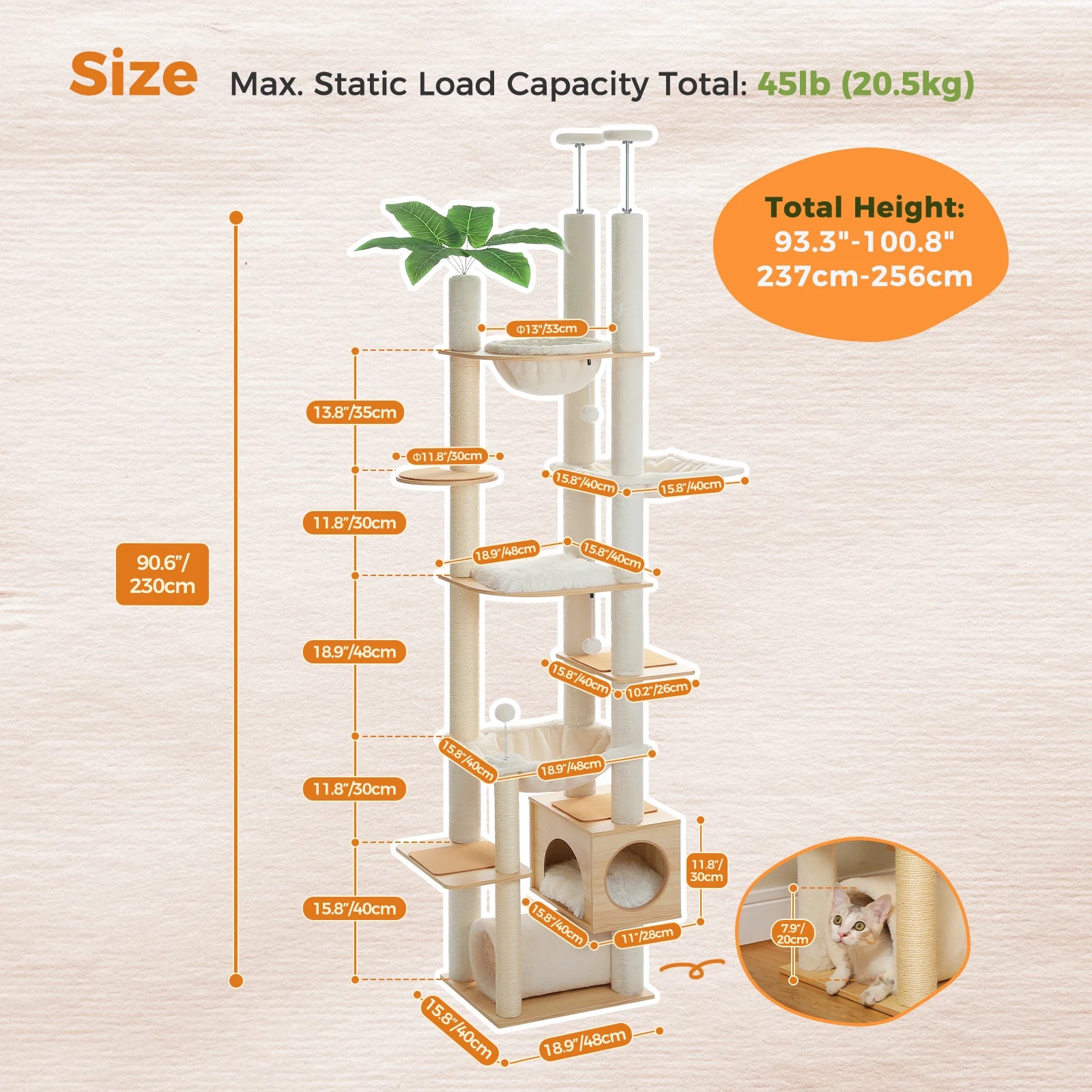 Loft Tower - 7 Level Cat Tree