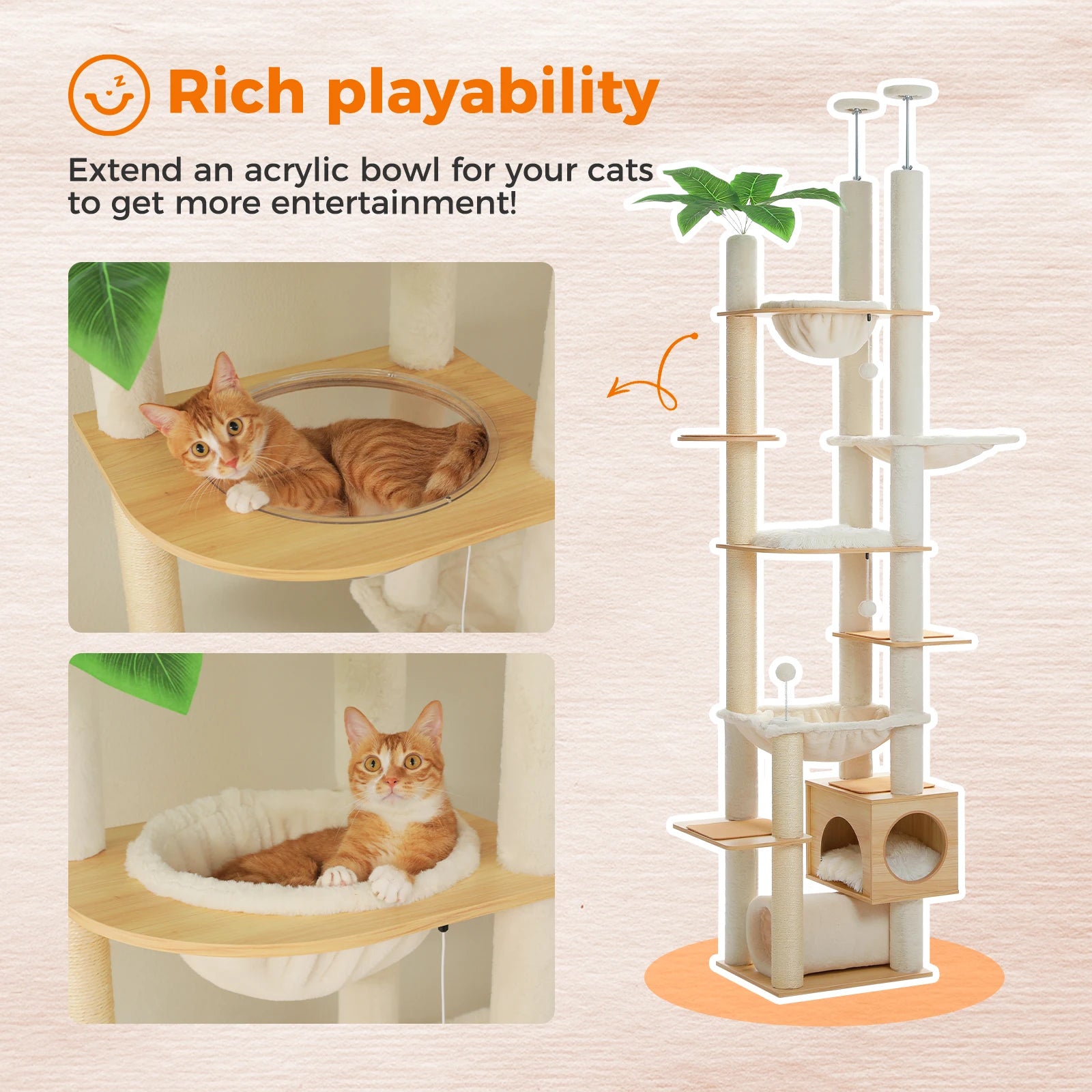 Loft Tower - 7 Level Cat Tree