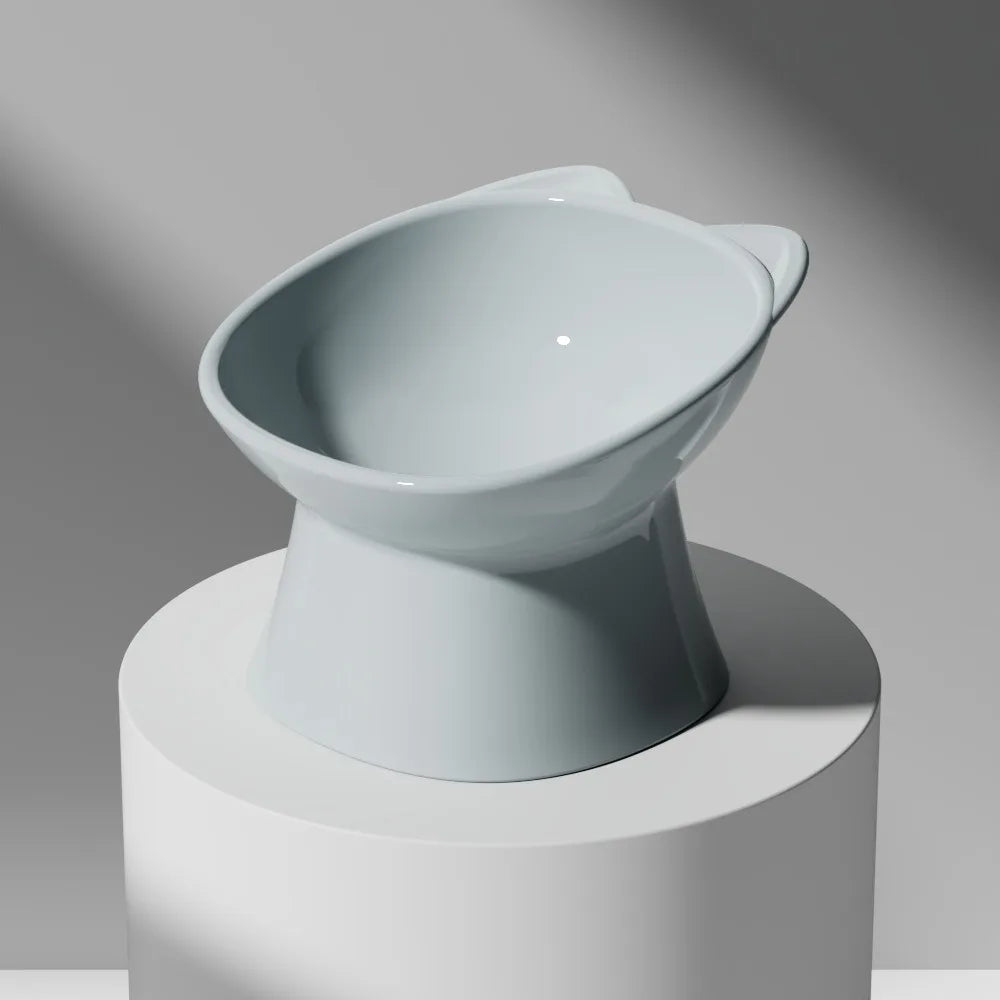 Anti-Tip Raised Cat Bowl
