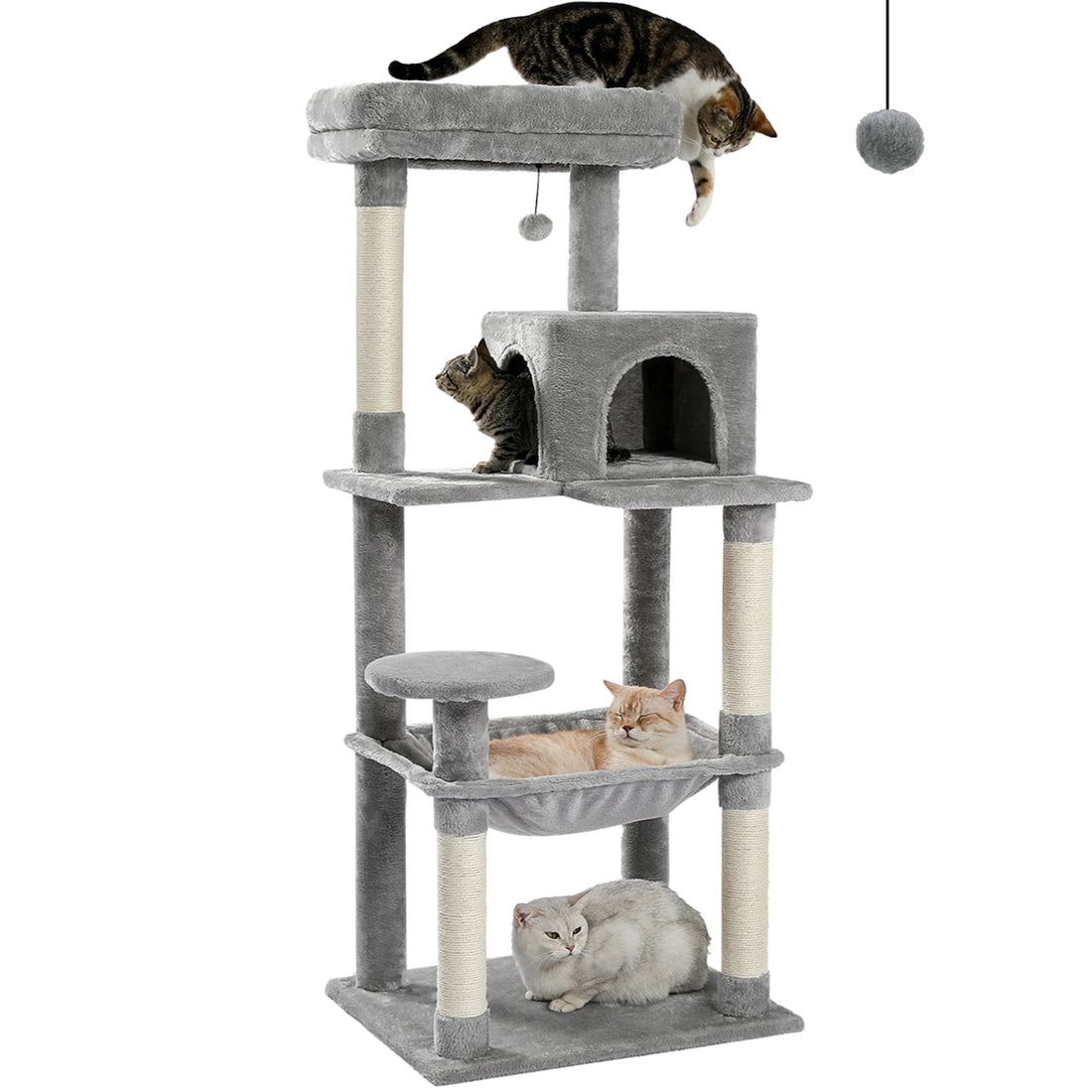 5-Level Cat Tree Tower for Large Cats