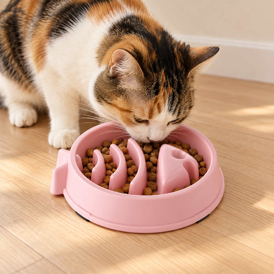 Slow Feeder Bowl for Cats & Dogs