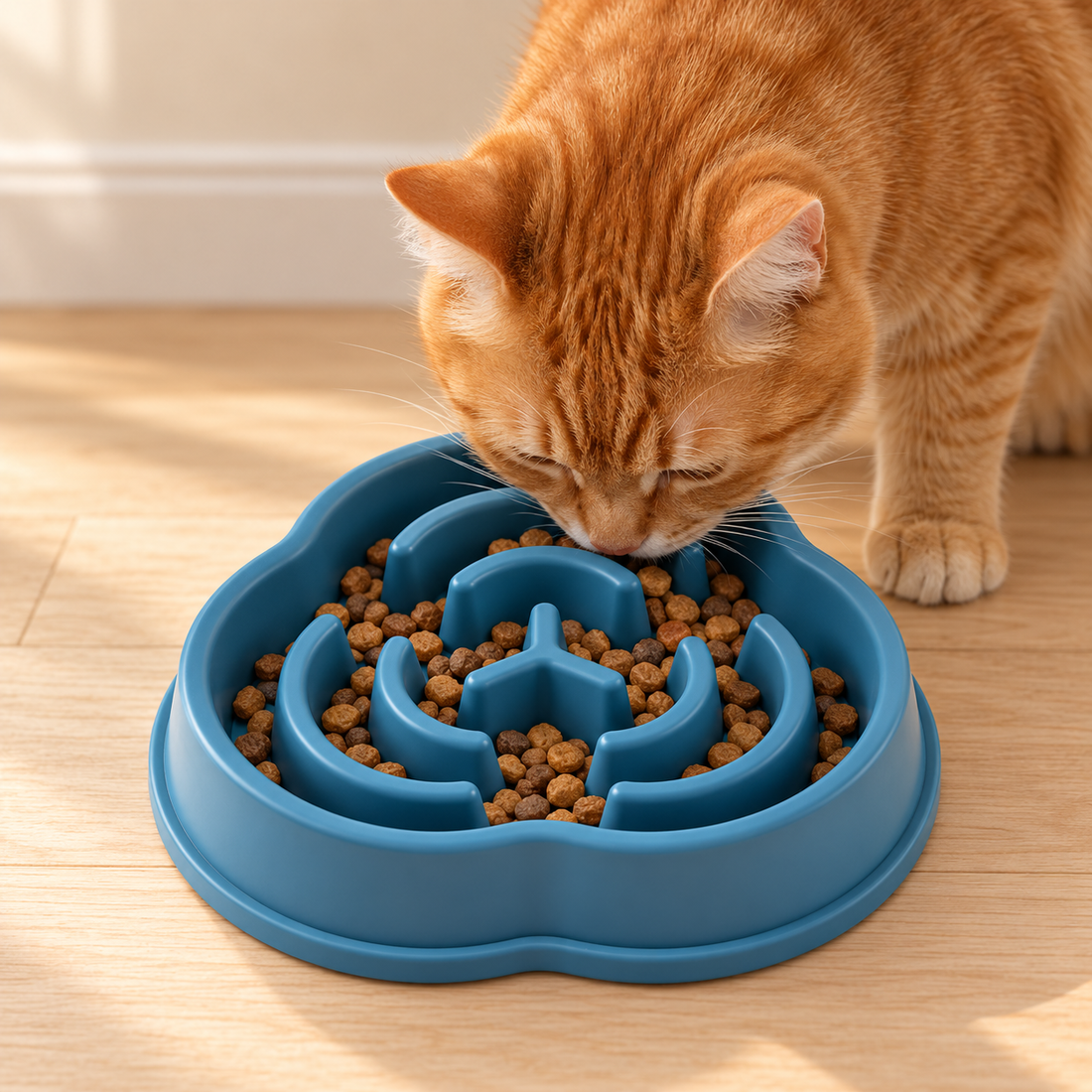 Slow Feeder Bowl for Cats & Dogs
