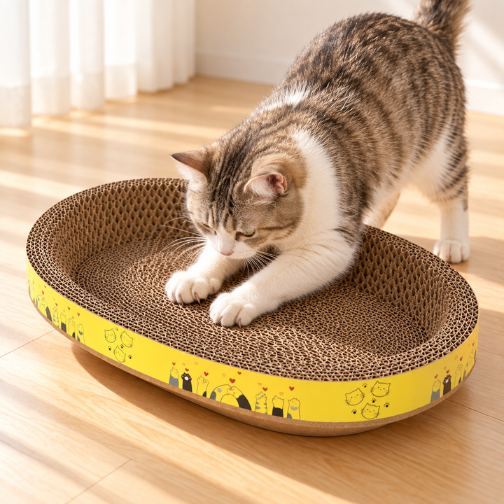 Corrugated Cat Scratching Board
